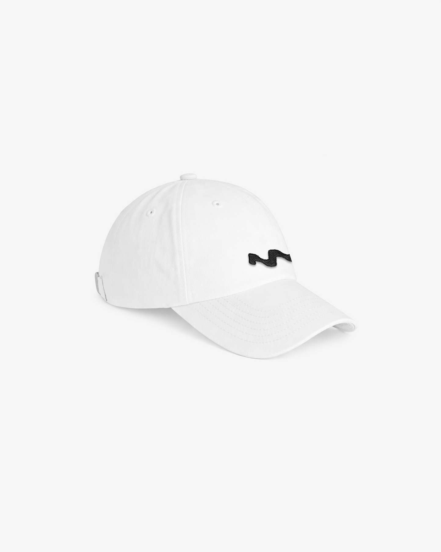Casquette blanche signature wave