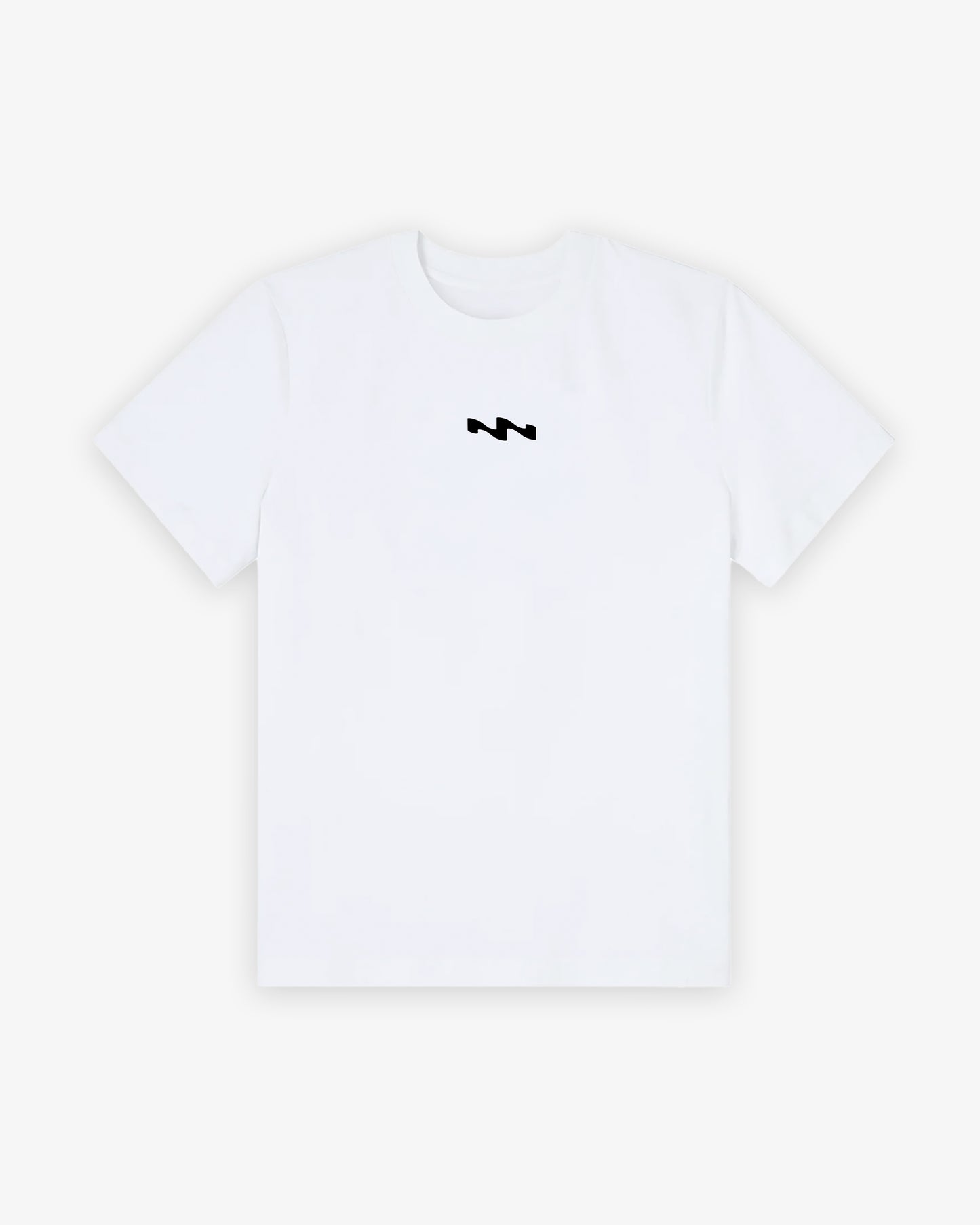 T-shirt blanc recto verso inspiration crew