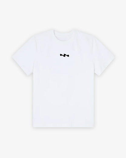 T-shirt blanc recto verso inspiration crew