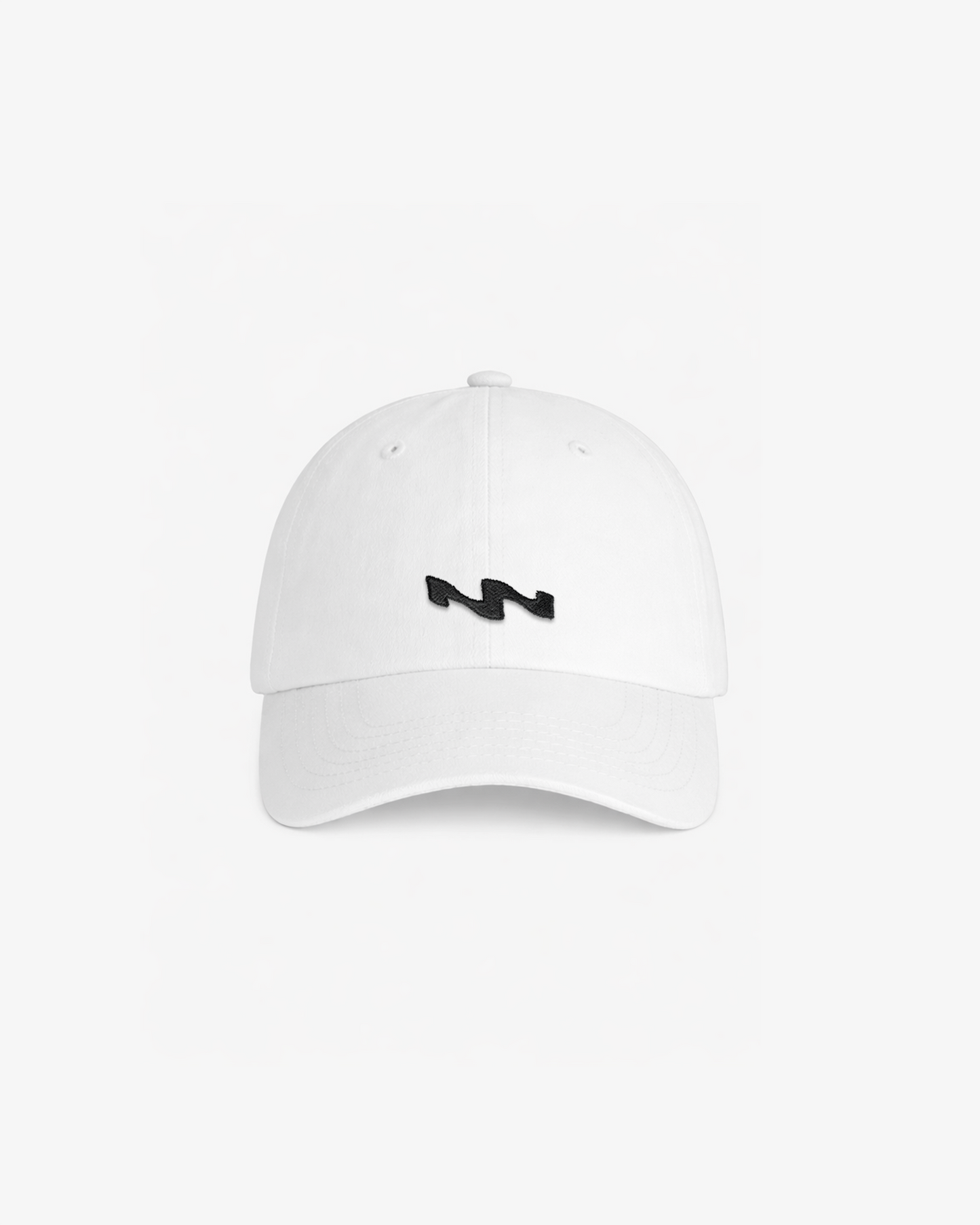 Casquette blanche signature wave